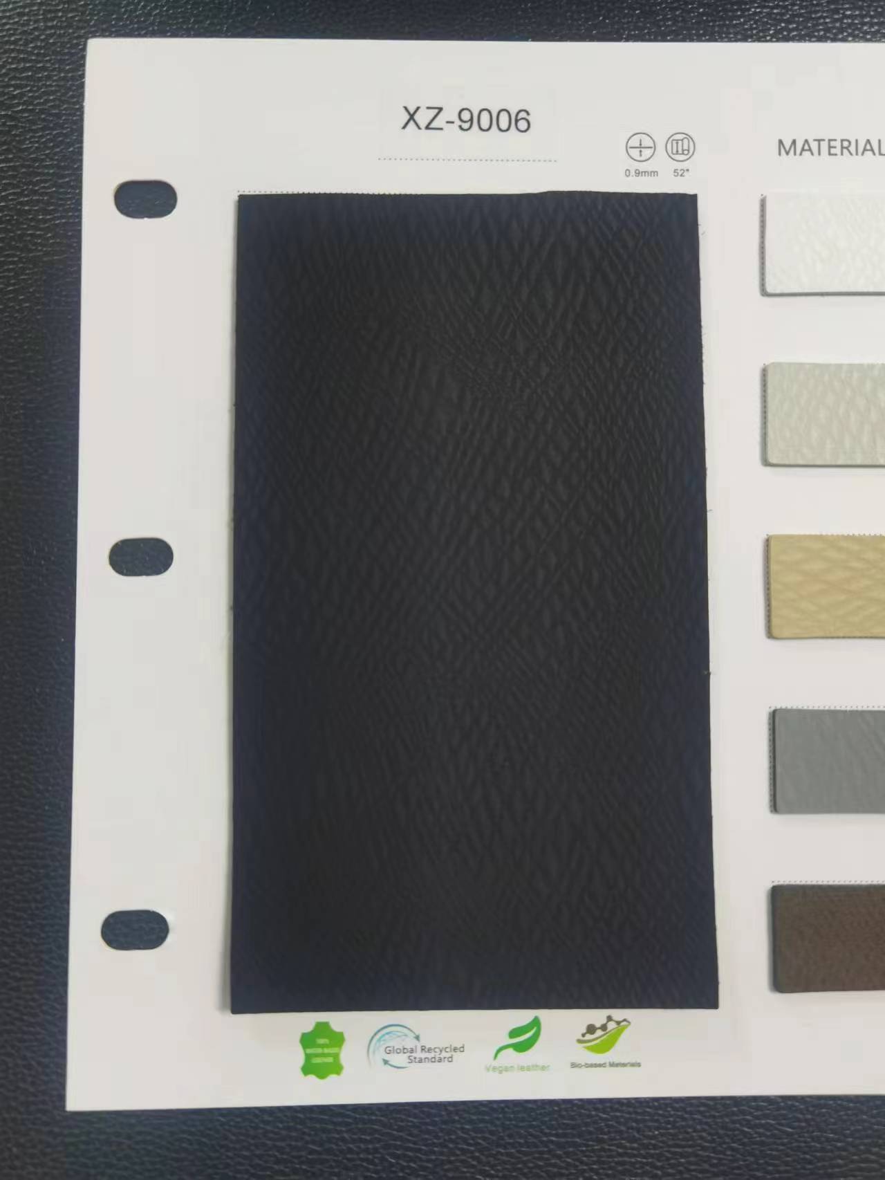 Water-based PU leather