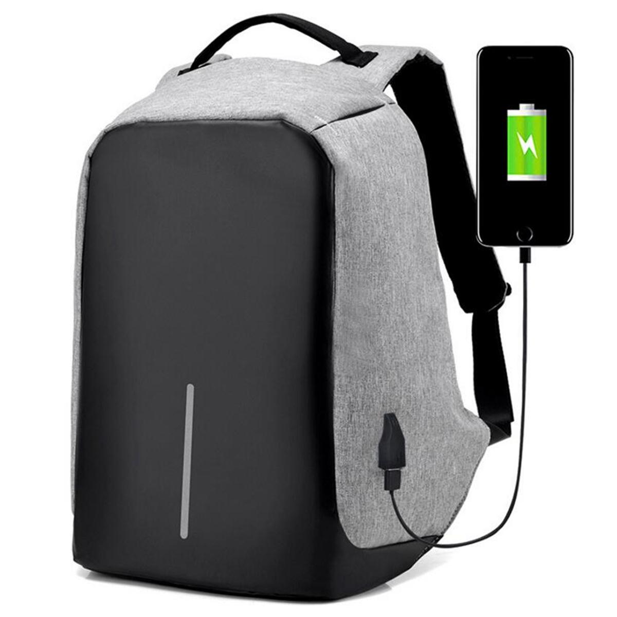 Hot selling fashionable Multi-Pocket High End USB Laptop Backpack  